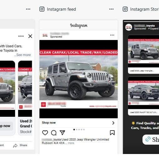 Facebook Automotive Inventory Ads